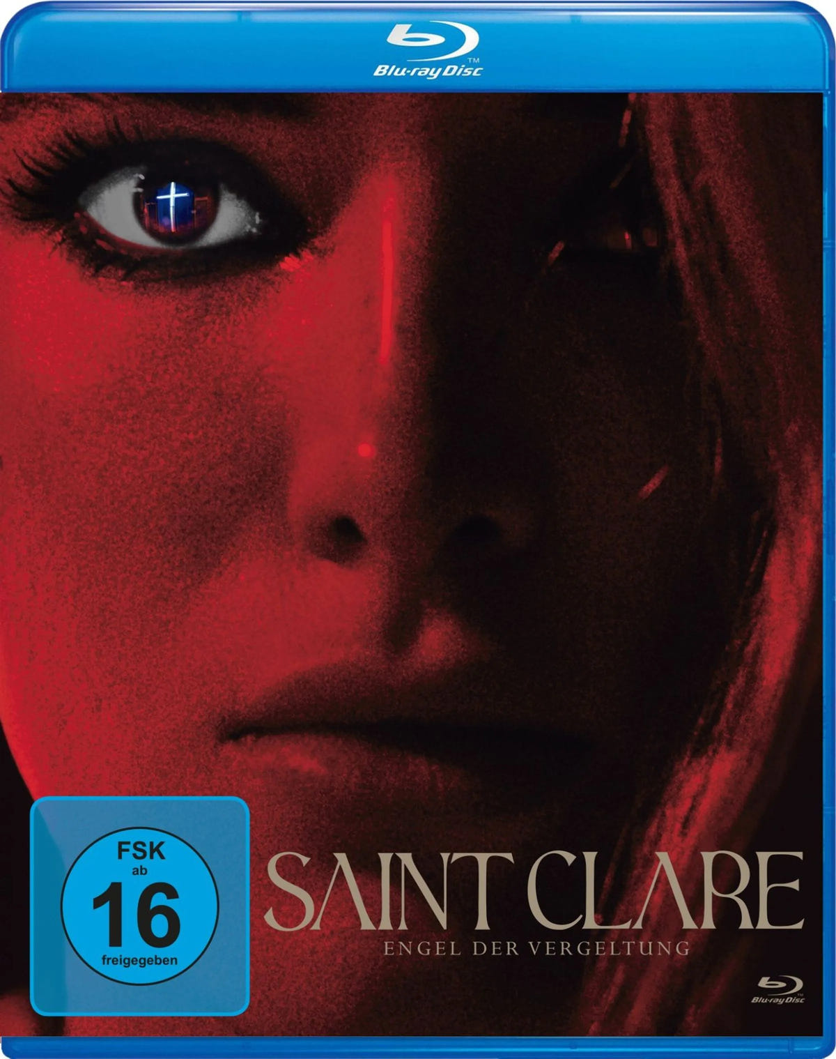 Blu-ray-Cover: Saint Clare - Engel der Vergeltung. Regie: Mitzi Peirone