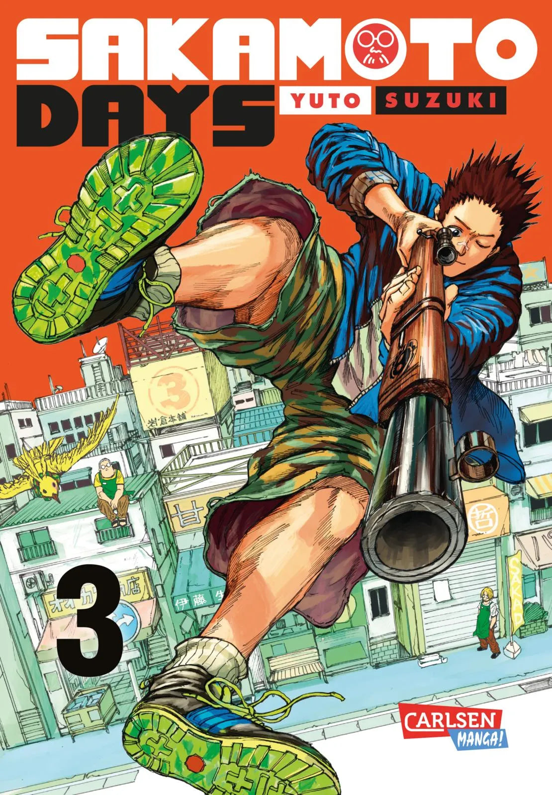 Buchcover von 'Sakamoto Days 3' - Taschenbuch von Yuto Suzuki