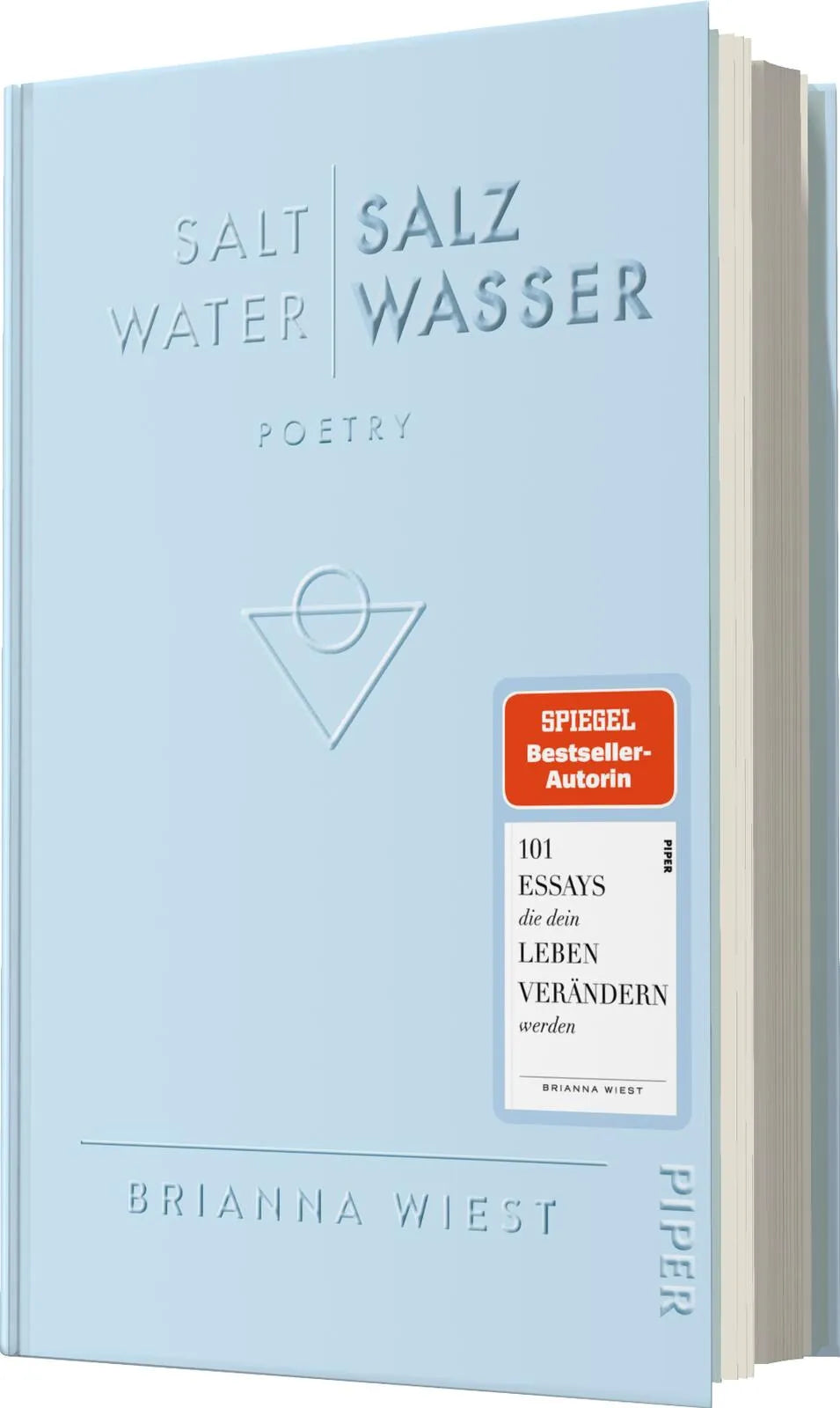 Detailansicht: Salt Water – Salzwasser (Hardcover)