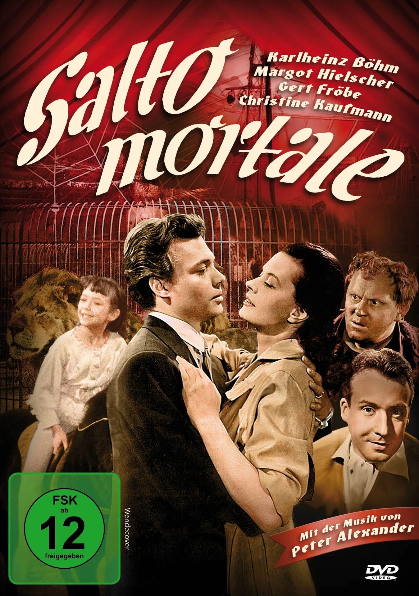 DVD-Cover: Salto Mortale. Regie: Viktor Tourjansky