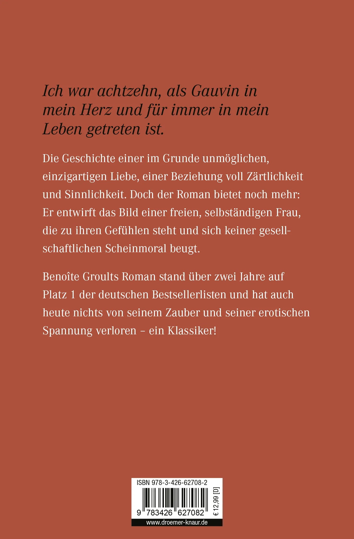 Buchrückseite von 'Salz auf unserer Haut' mit Klappentext - Taschenbuch