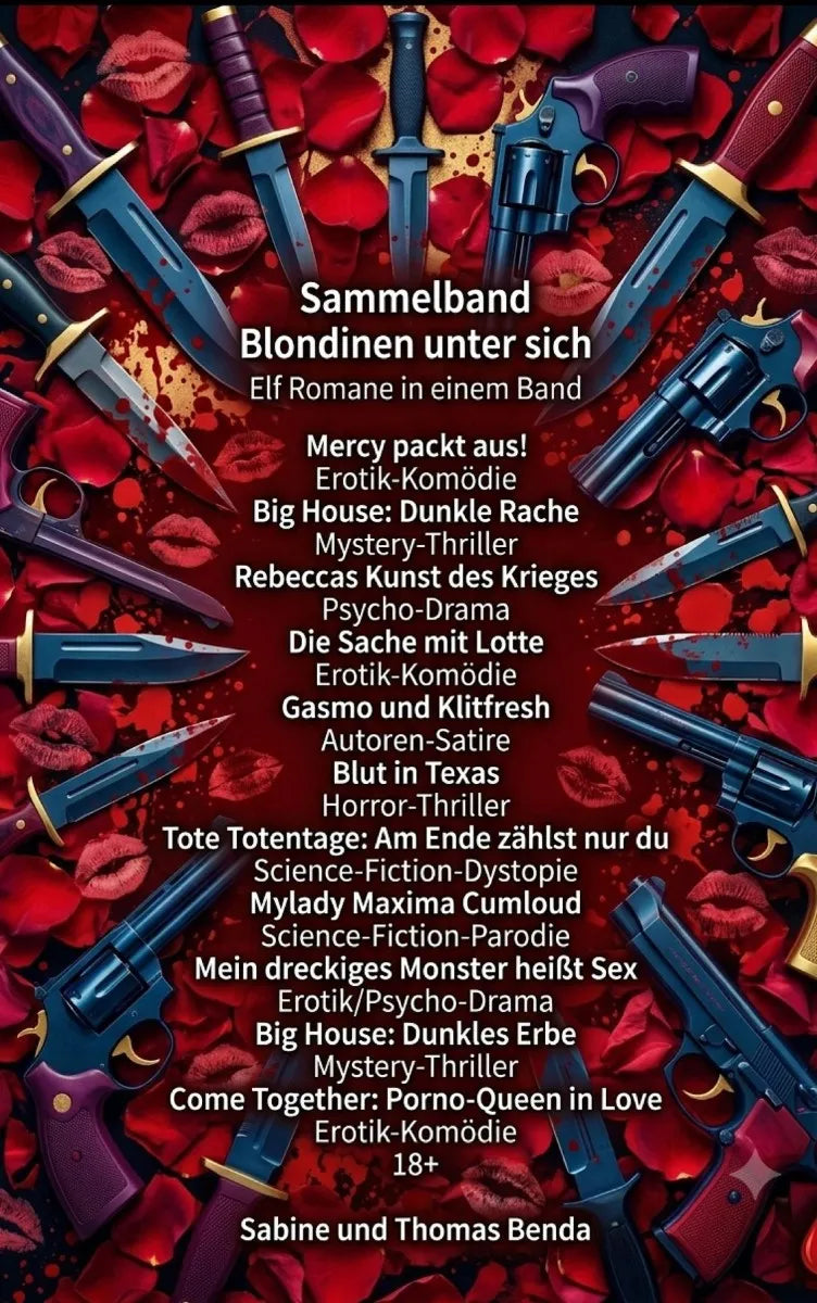 Cover: Sammelband Blondinen unter sich - Elf Romane in einem Band (E-Book) von Thomas Benda