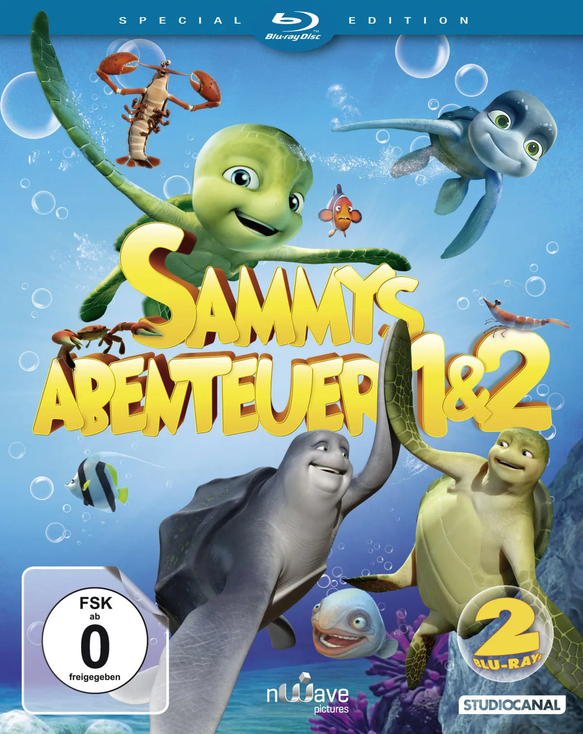 Sammys Abenteuer 1 & 2  [SE] [2 BRs] - Blu-ray Disc