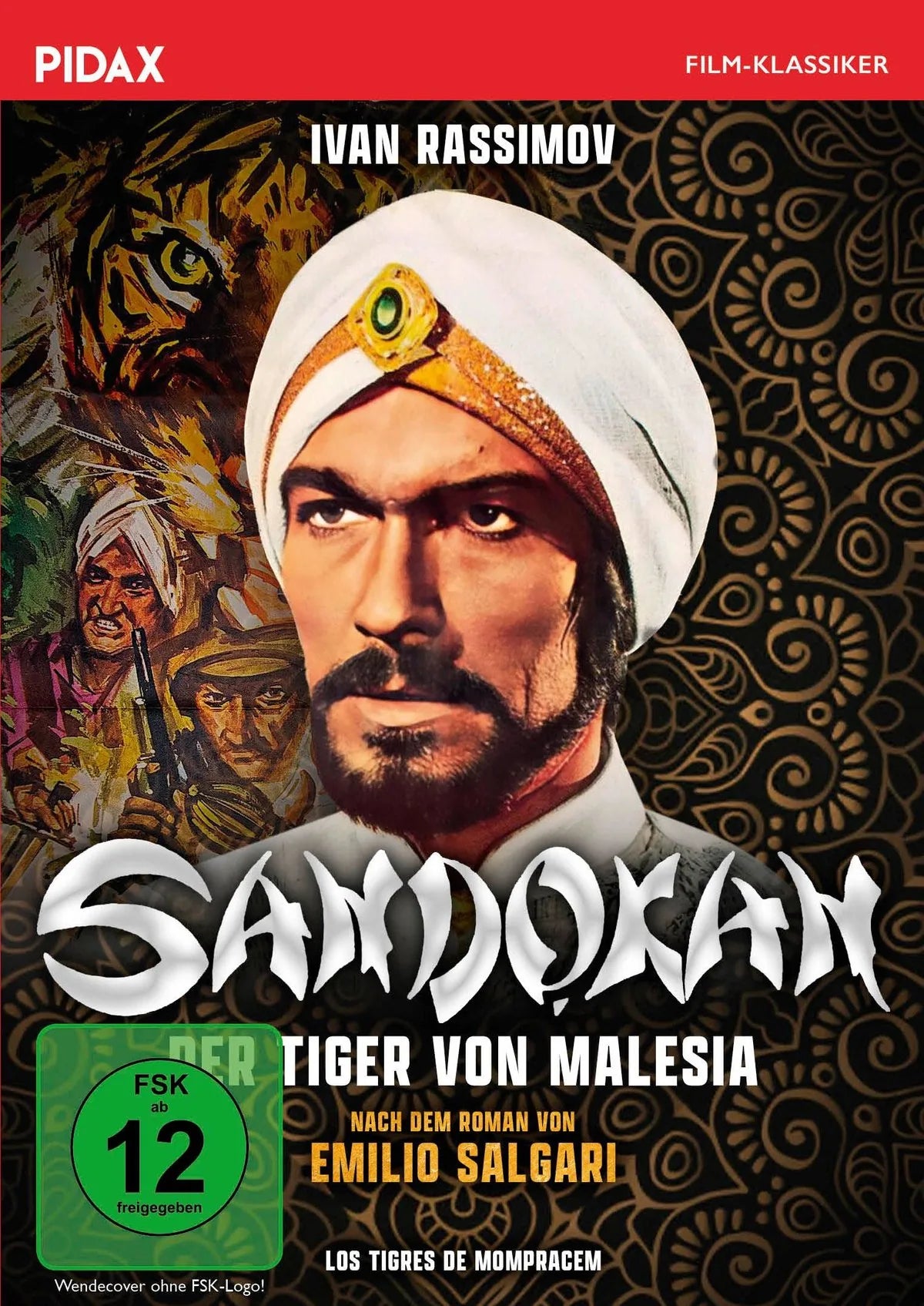 Sandokan - Der Tiger von Malesia (Los Tigres de - DVD