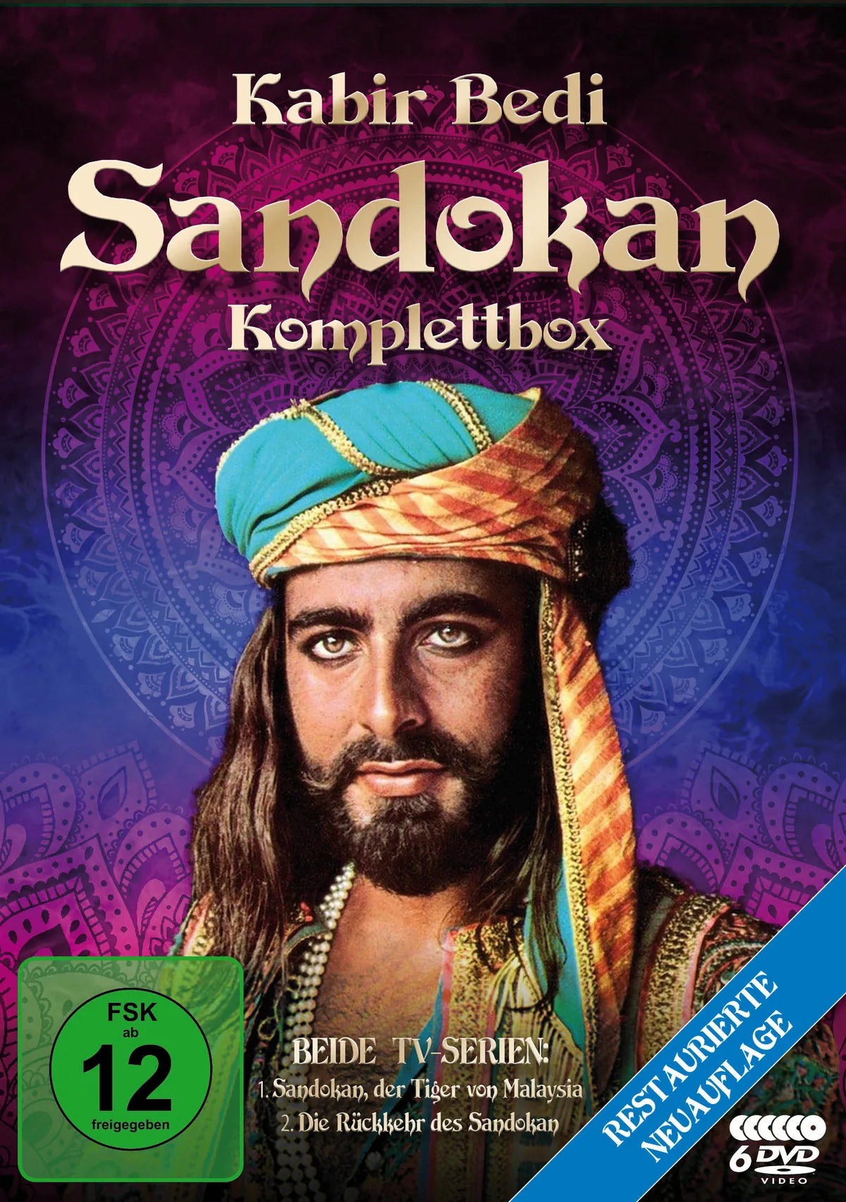 Sandokan - Komplettbox Neuauflage: Restored Vers - DVD