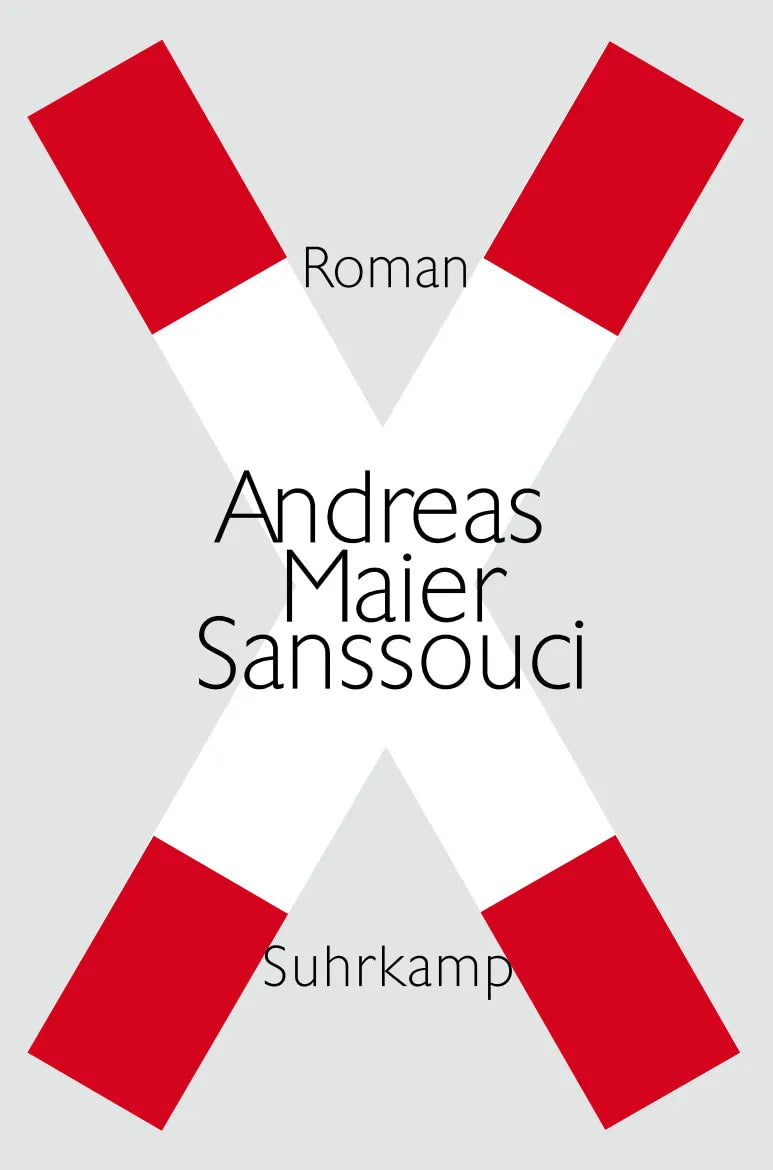 Buchcover von 'Sanssouci' - Gebundene Ausgabe von Andreas Maier