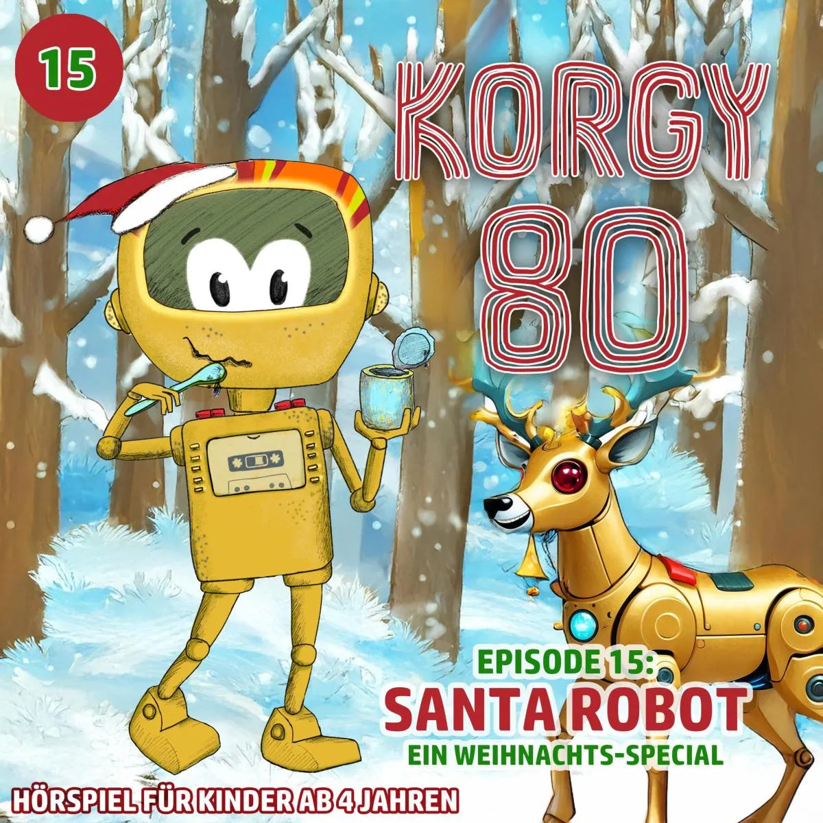 Cover: Santa Robot - Ein Weihnachts-Special (Hörbuch Download) von Thomas Bleskin