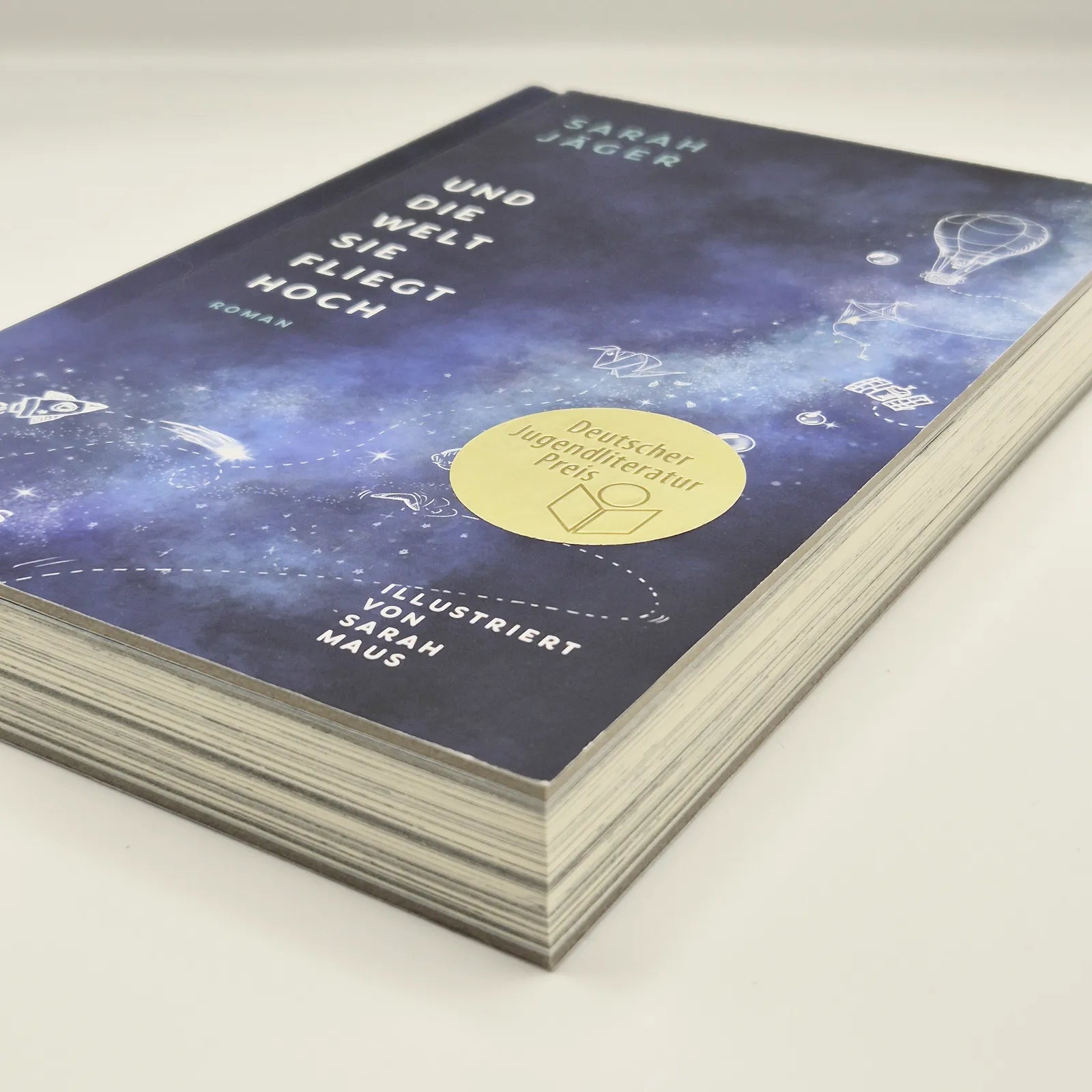 Produktansicht: Und die Welt, sie fliegt hoch (Gebundene Ausgabe)