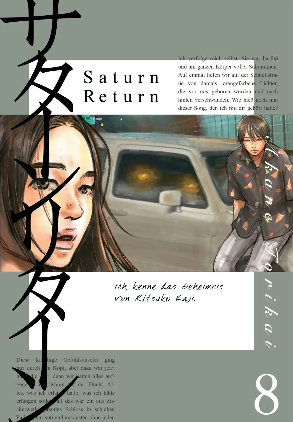 Buchcover von 'Saturn Return 8' - Taschenbuch von Akane Torikai