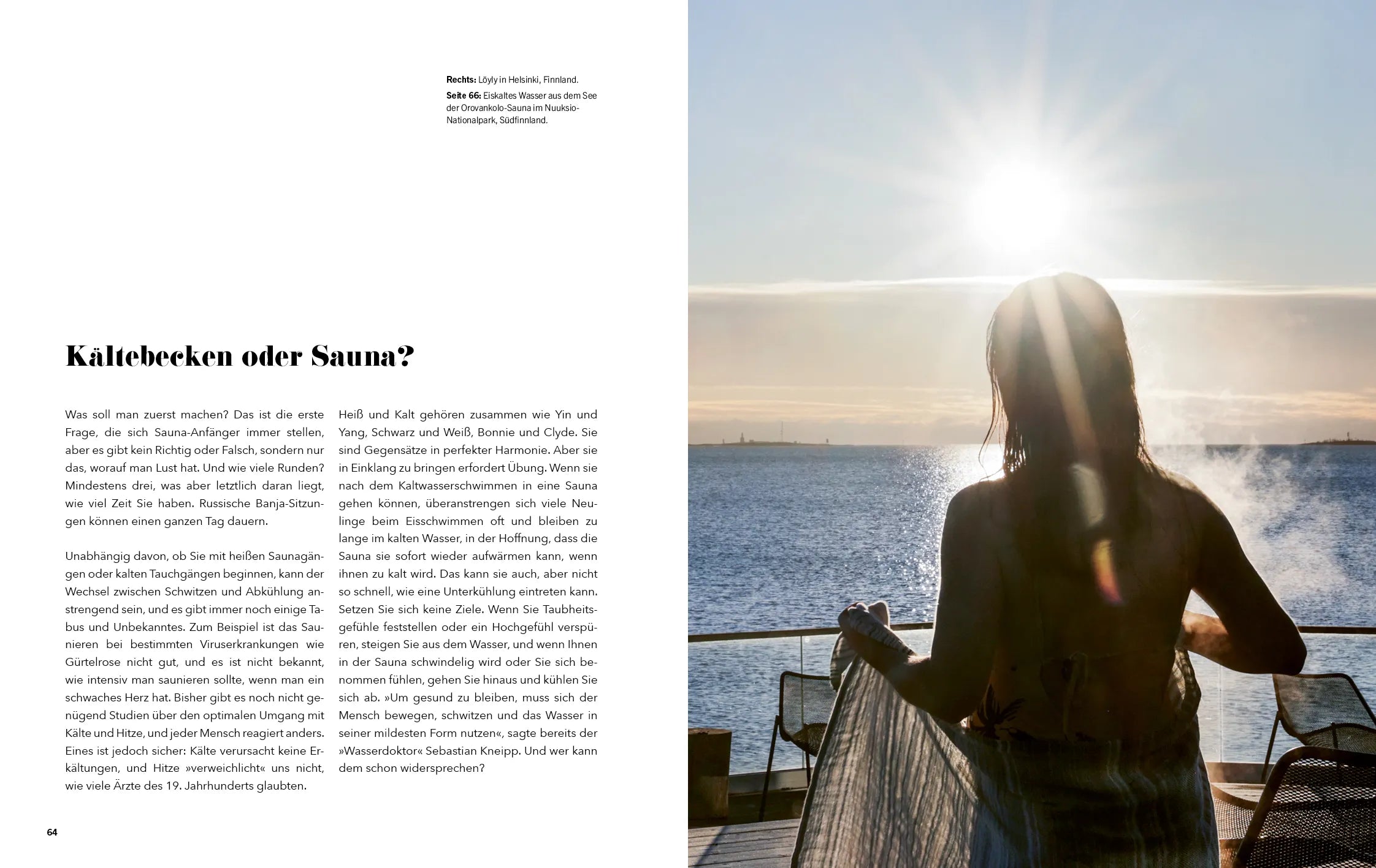 Innenansicht von 'Sauna' - Gebundene Ausgabe