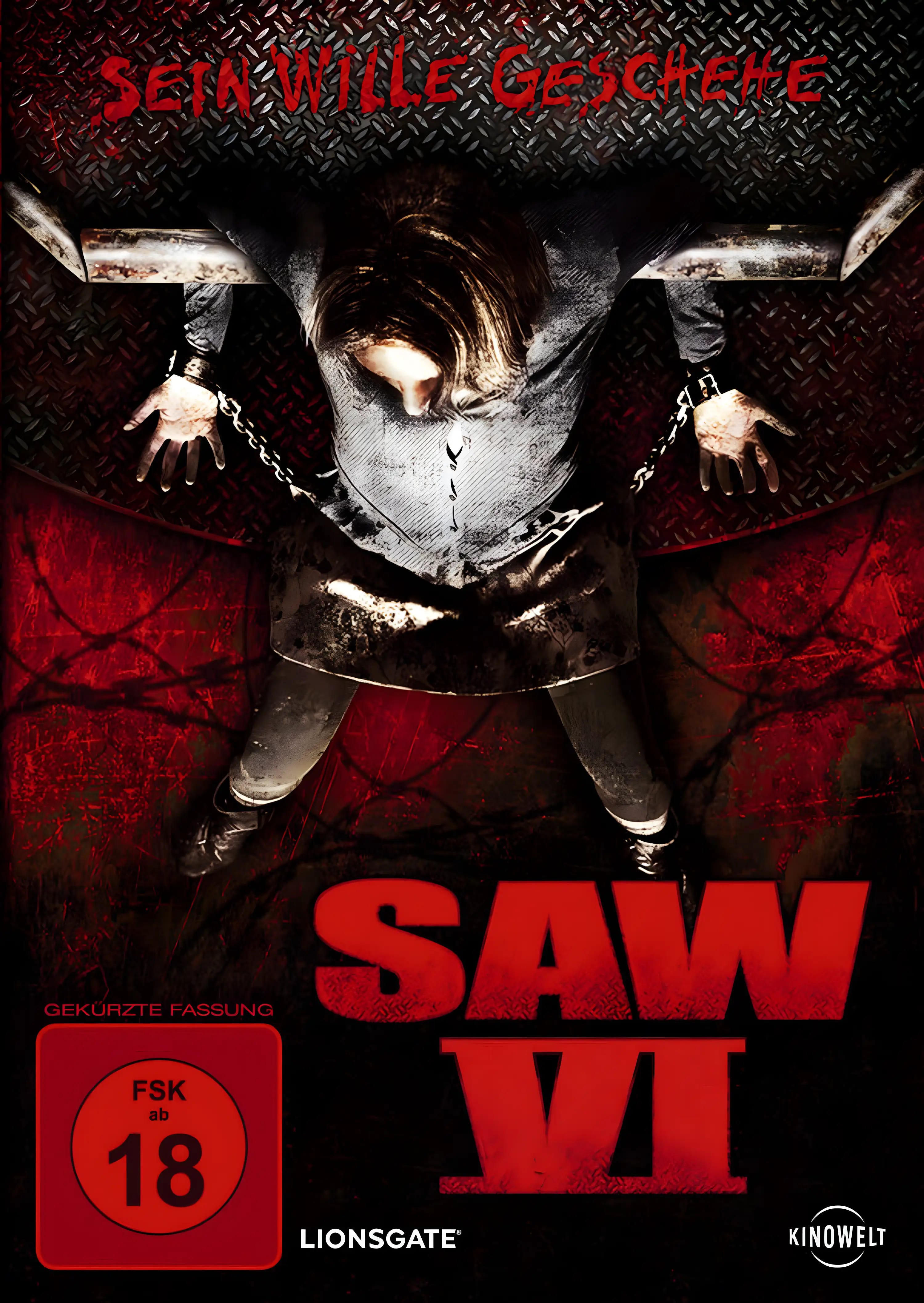Saw VI DVD Cover