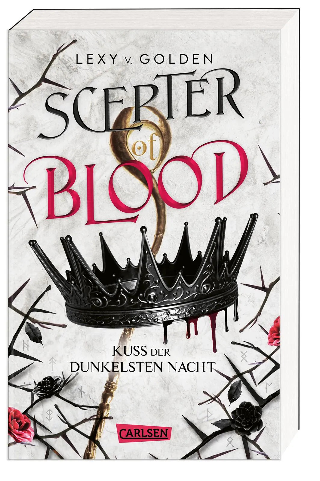 Buchcover von 'Scepter of Blood. Kuss der dunkelsten Nacht' - Paperback von Lexy v. Golden