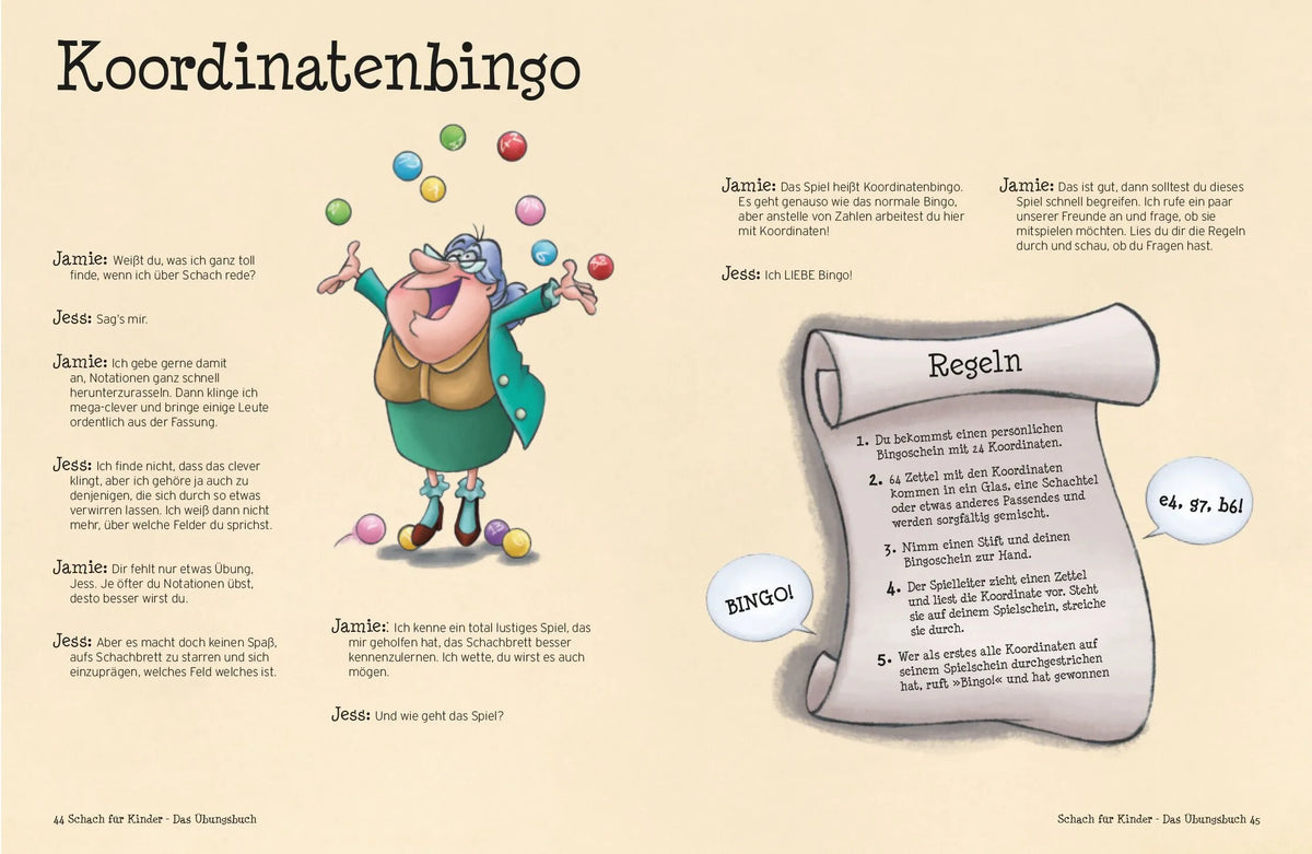 Detailansicht: Schach für Kinder. Das Übungsbuch (Taschenbuch)