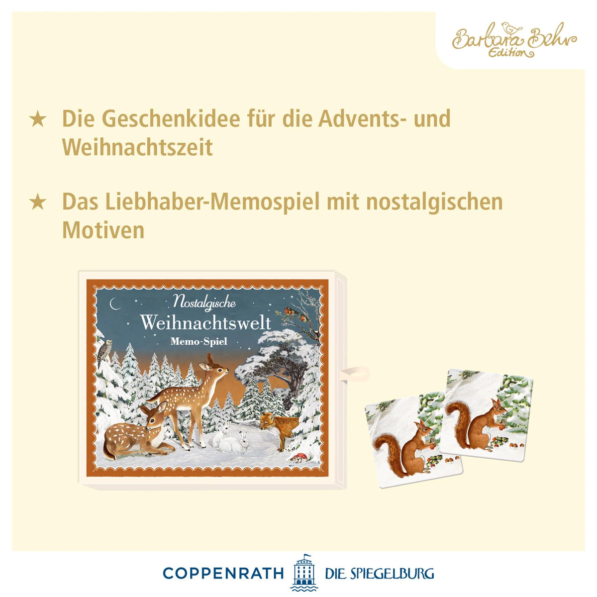 Schachtelspiel - Nostalgische Weihnachtswelt – Ansicht