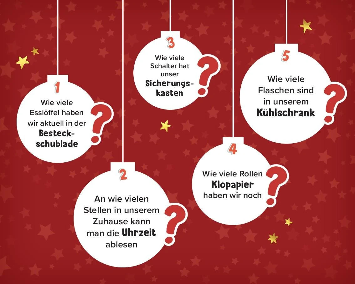 Schätz mal! Das Adventskalender-Duell – Ansicht