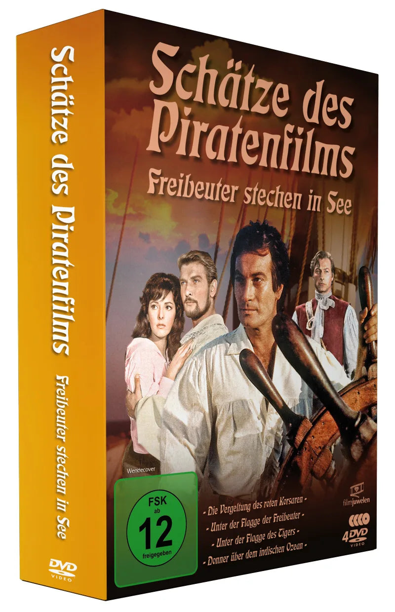 Produktansicht 1 von Schätze des Piratenfilms - Freibeuter stechen in See – DVD