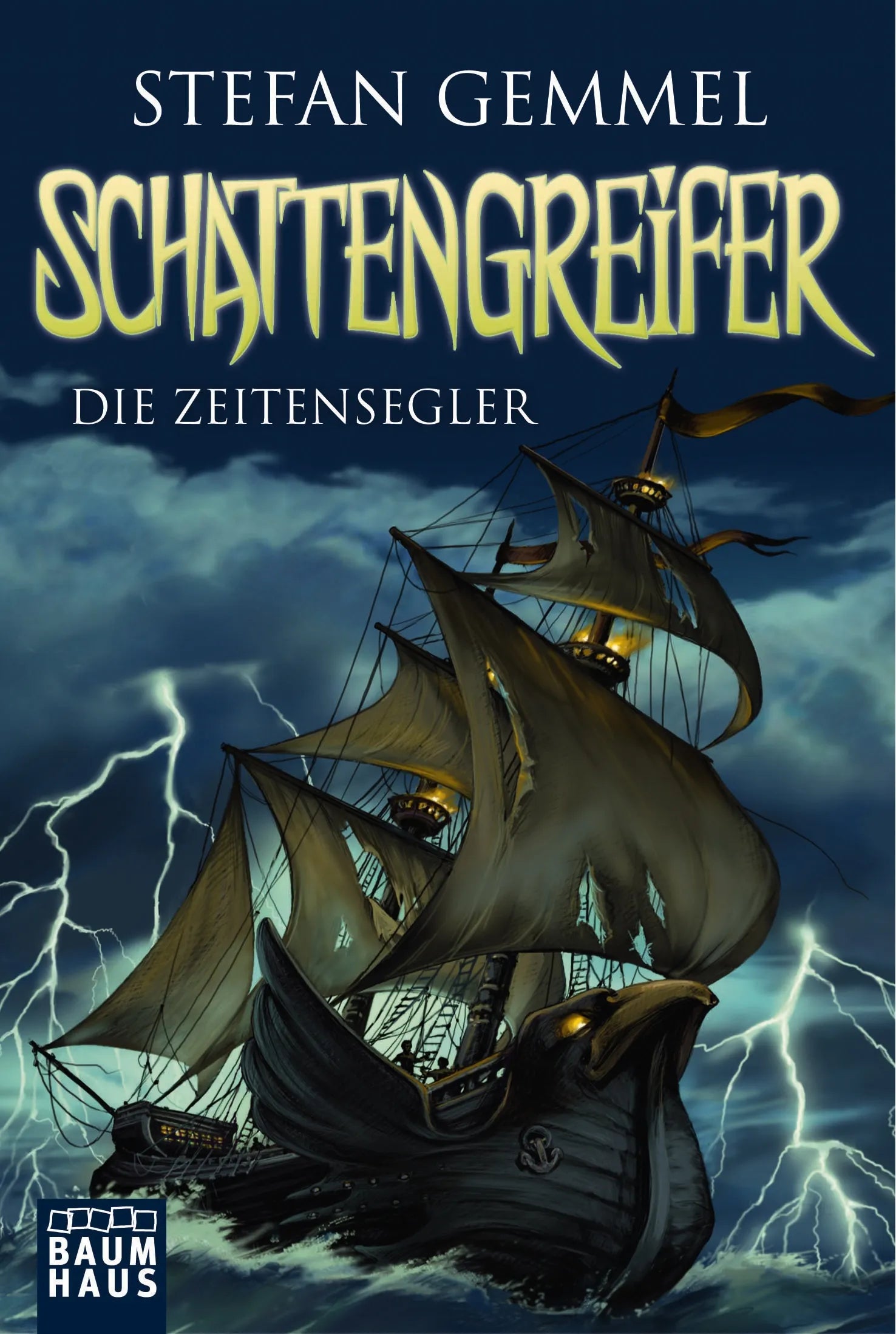 Buchcover von 'Schattengreifer - Die Zeitensegler' - Taschenbuch von Stefan Gemmel