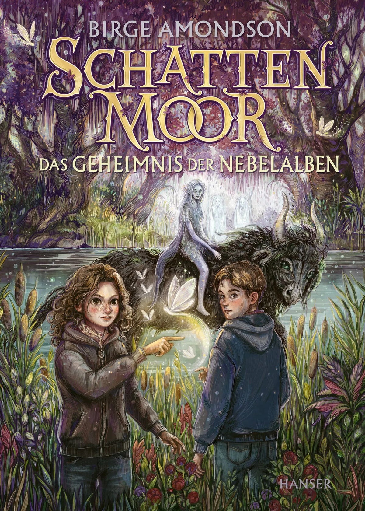 Cover: Schattenmoor - Das Geheimnis der Nebelalben (Hardcover) von Birge Amondson