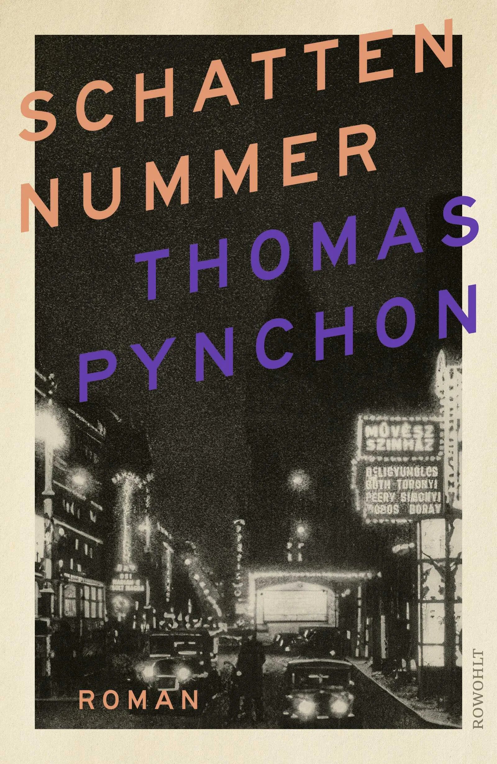 Buchcover von 'Schattennummer' - Gebundene Ausgabe von Thomas Pynchon