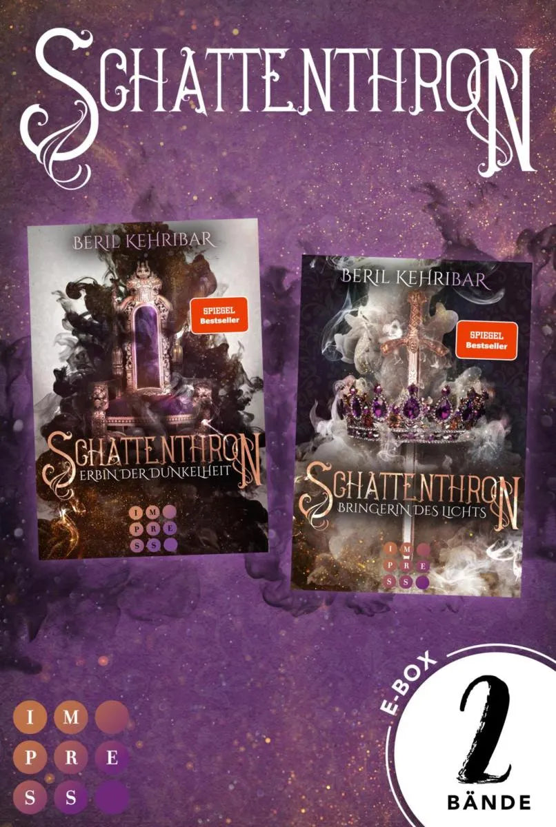 Cover: Schattenthron: 2 Bände in einem Bundle! (E-Book) von Beril Kehribar