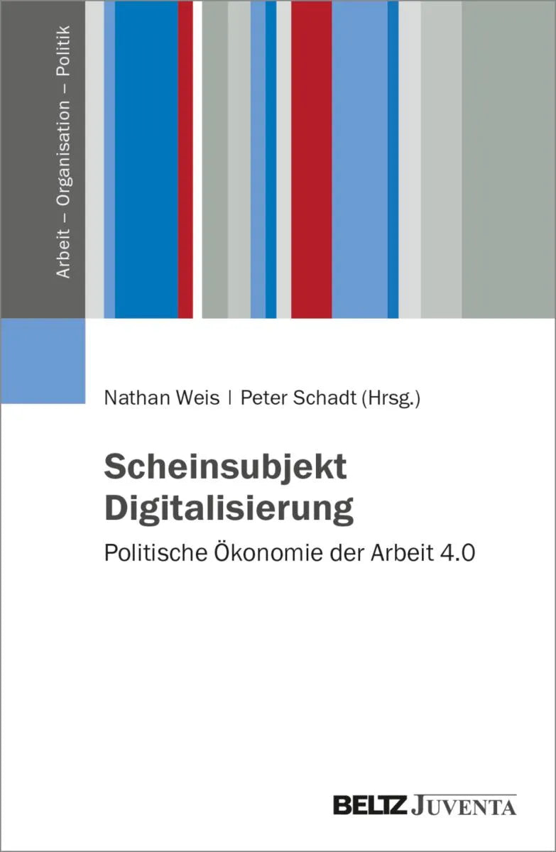 Cover: Scheinsubjekt Digitalisierung (E-Book) von Nathan Weis