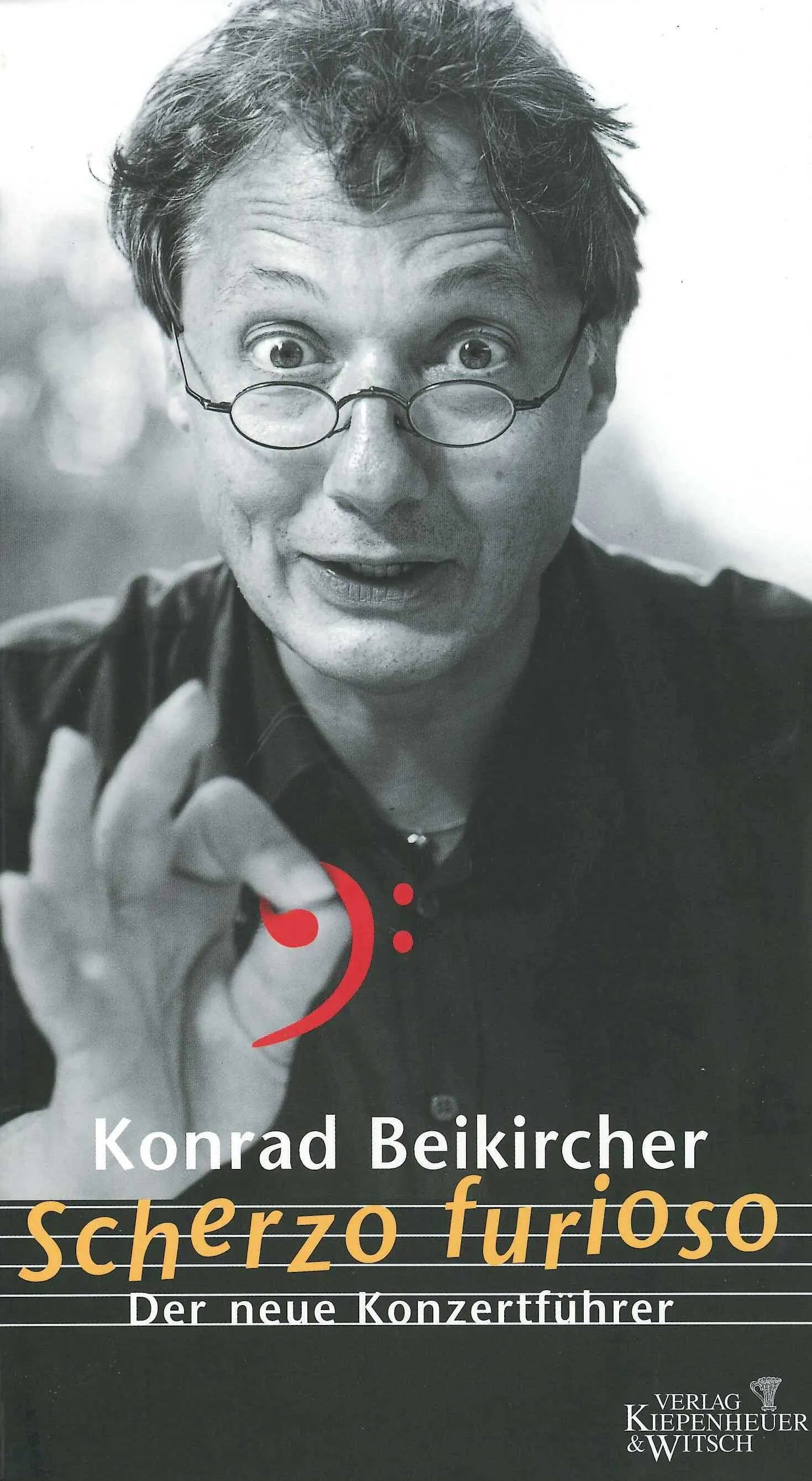 Buchcover von 'Scherzo furioso' - Gebundene Ausgabe von Konrad Beikircher