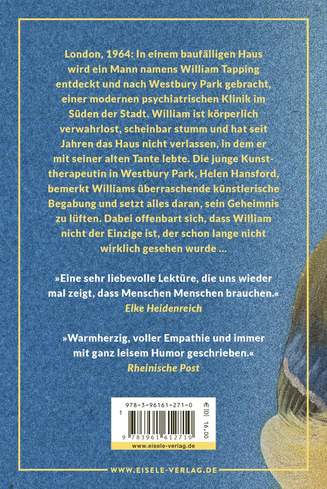 Buchrückseite von 'Scheue Wesen' mit Klappentext - Taschenbuch