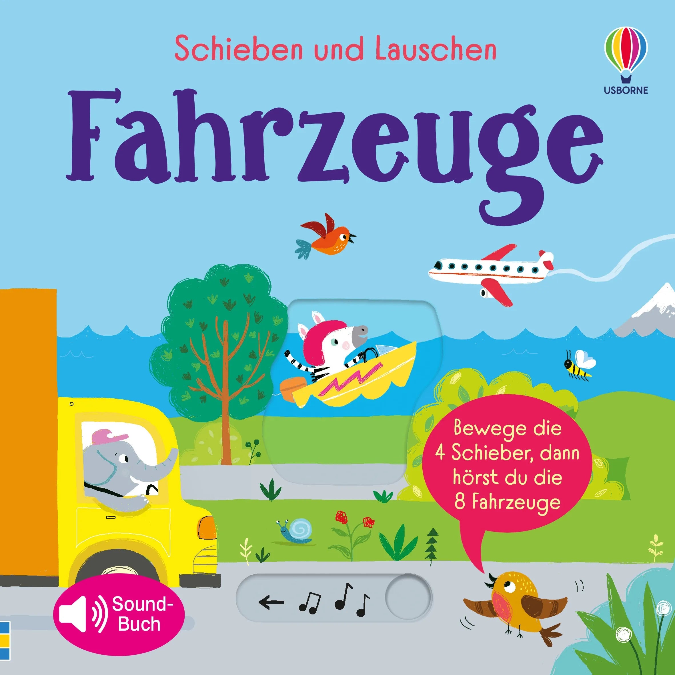 Cover: Schieben und Lauschen: Fahrzeuge (Hardcover) von Sam Taplin