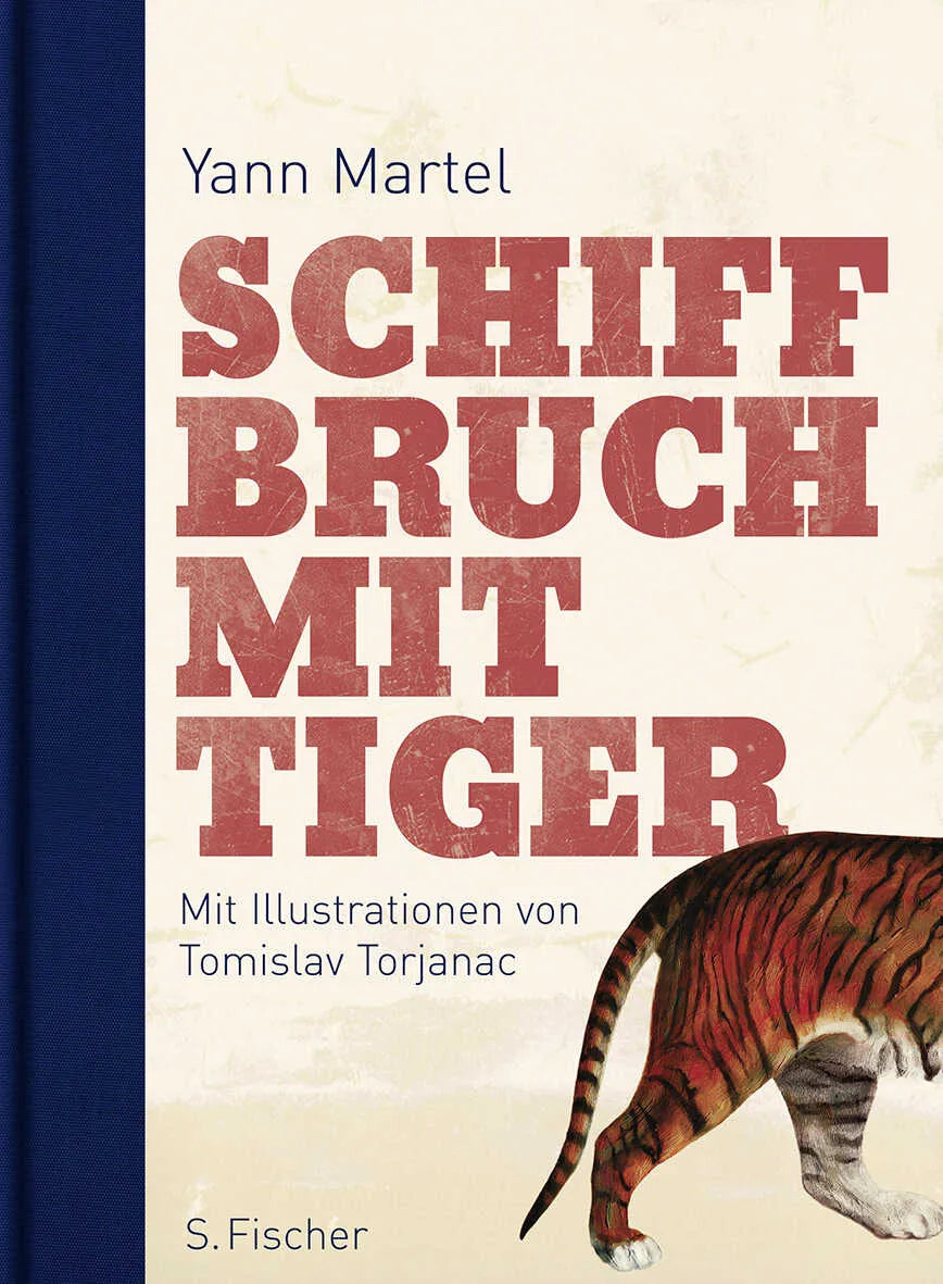 Buchcover von 'Schiffbruch mit Tiger' - Gebundene Ausgabe von Yann Martel