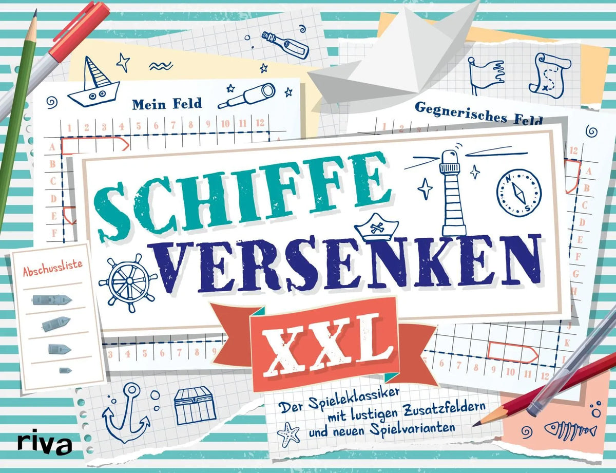 Cover: Schiffe versenken XXL (Taschenbuch) von Emma Hegemann