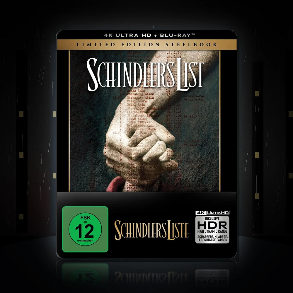 Schindlers Liste als limitiertes 4K Steelbook