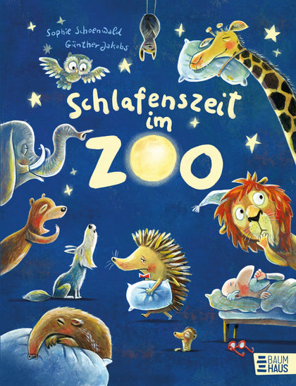 Buchcover von 'Schlafenszeit im Zoo' - Gebundene Ausgabe von Sophie Schoenwald