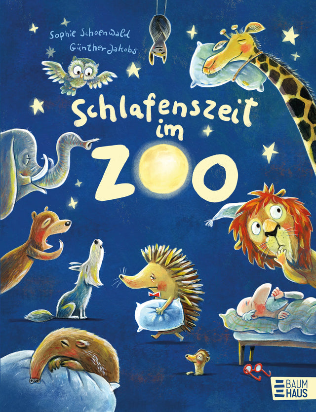 Buchcover von 'Schlafenszeit im Zoo' - Gebundene Ausgabe von Sophie Schoenwald