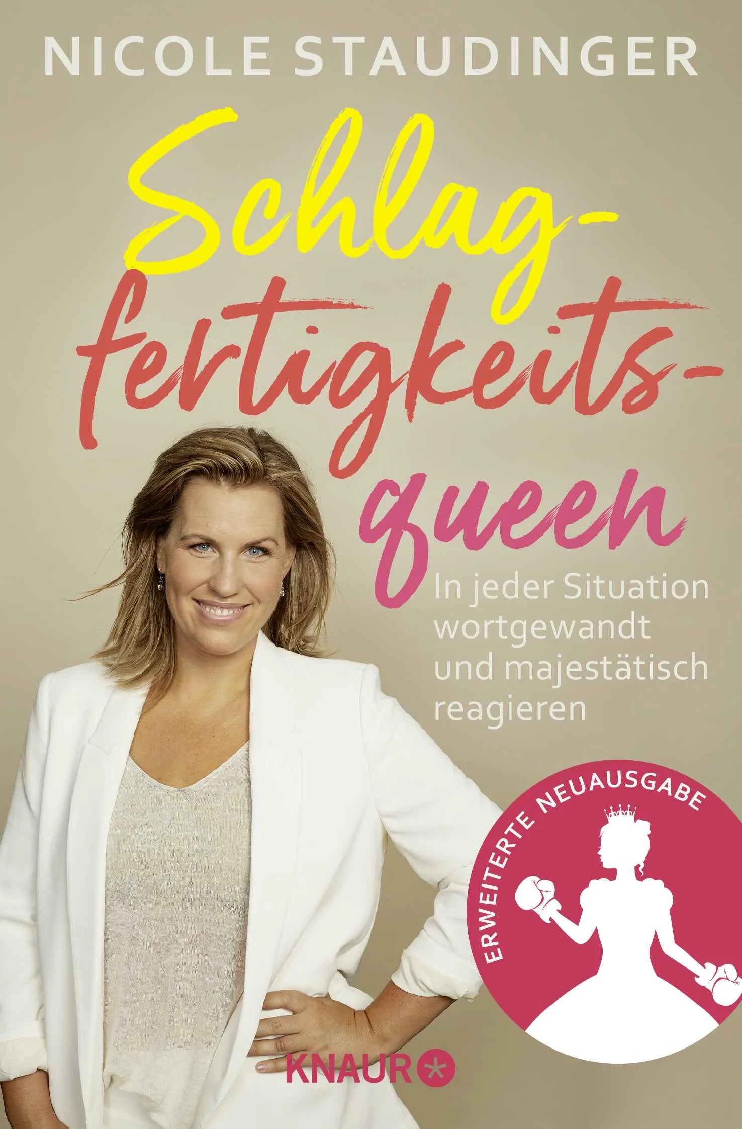 Buchcover von 'Schlagfertigkeitsqueen' - Taschenbuch von Nicole Staudinger
