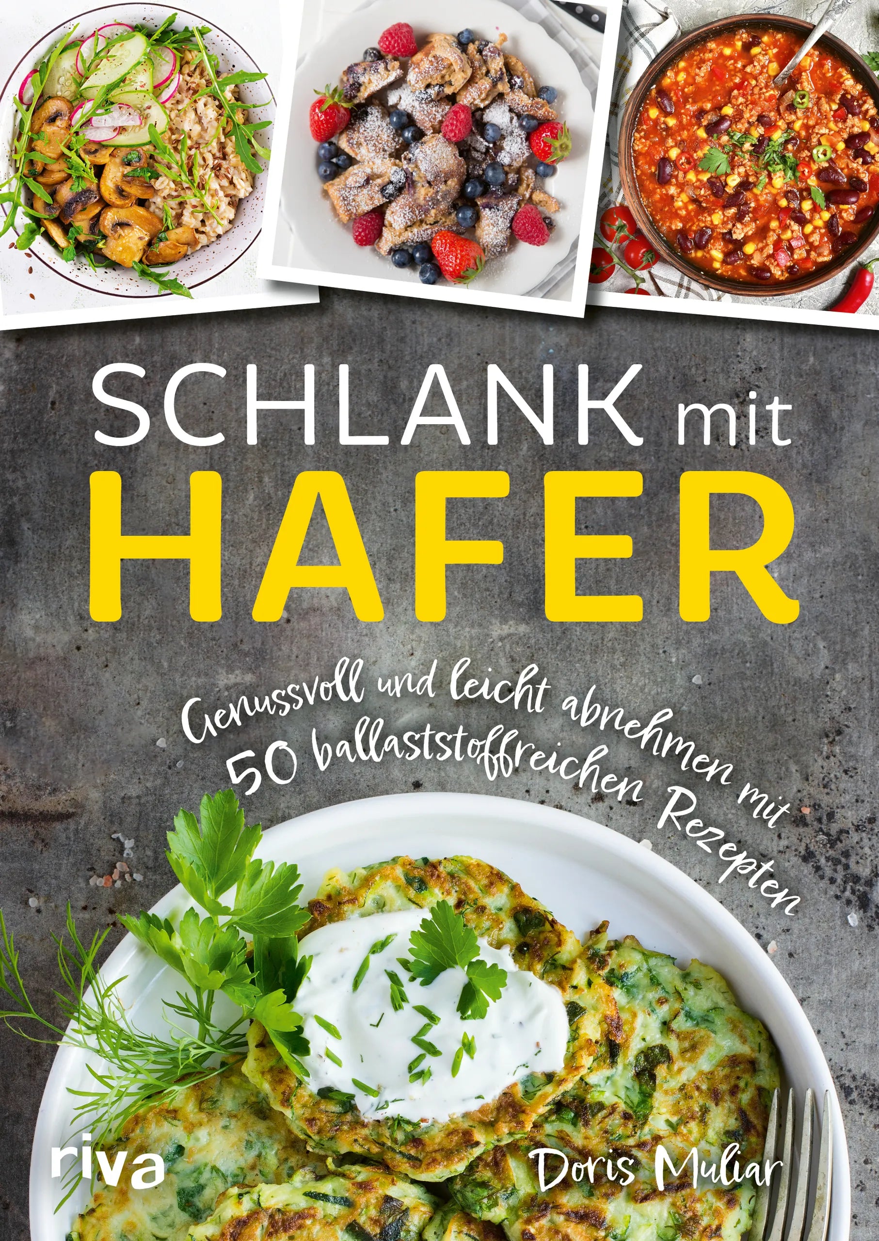 Buchcover von 'Schlank mit Hafer' - Taschenbuch von Doris Muliar