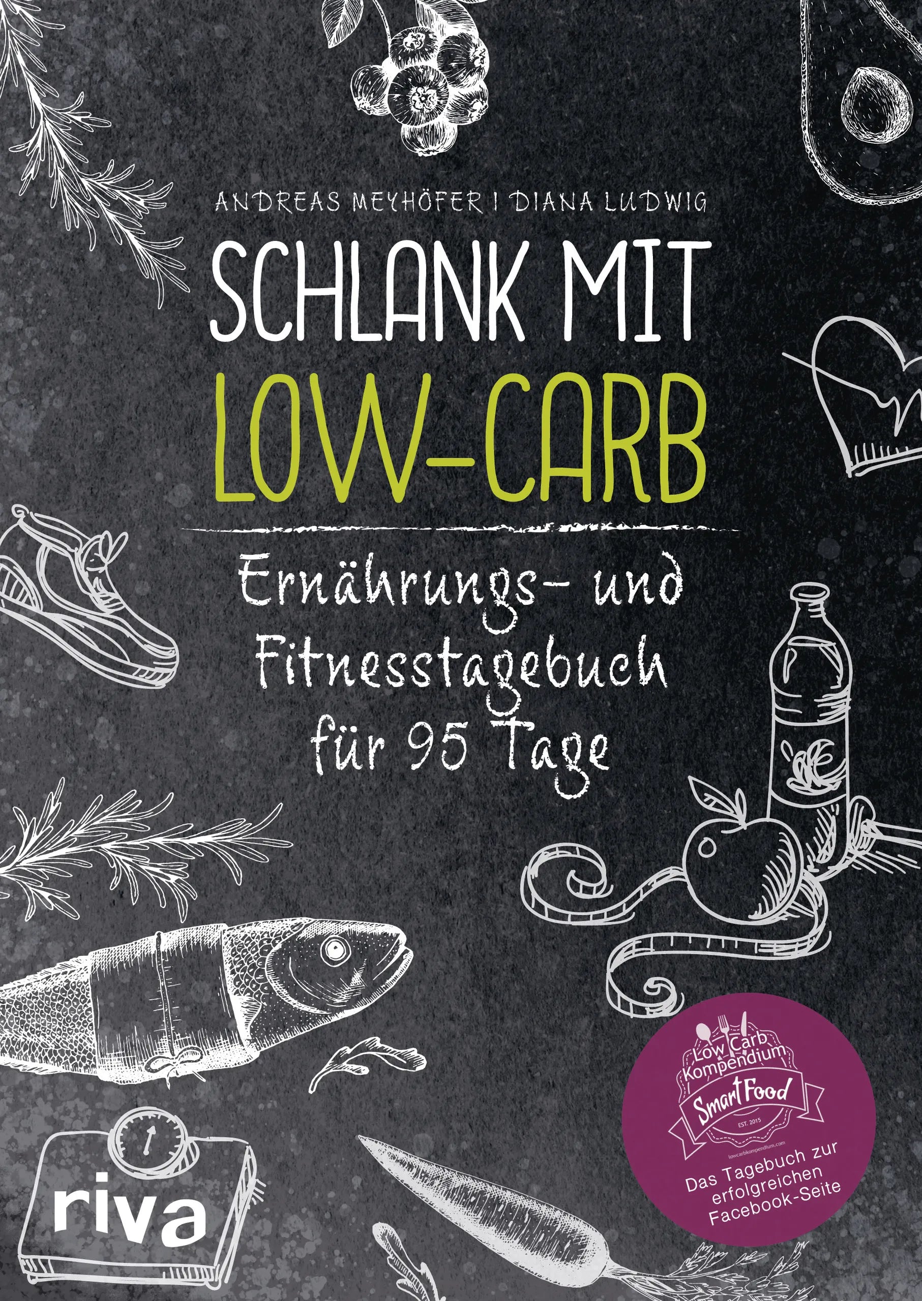 Buchcover von 'Schlank mit Low-Carb' - Taschenbuch von Andreas Meyhöfer