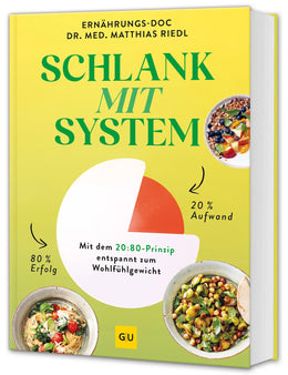 Buchcover von 'Schlank mit System' - Gebundene Ausgabe von Matthias Riedl