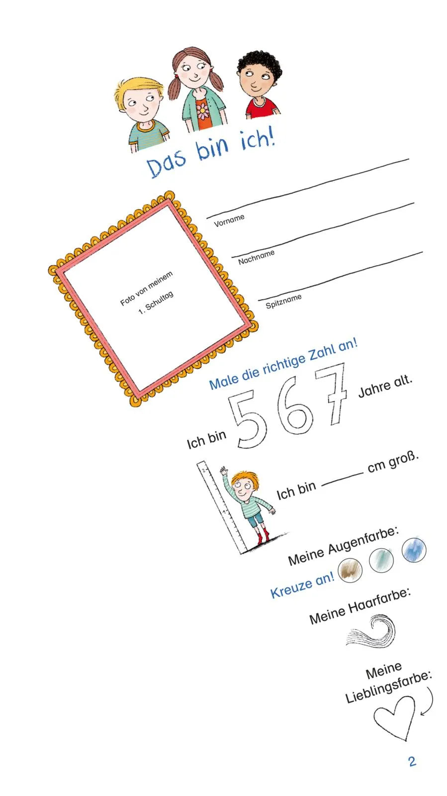 Produktansicht: Schlau für die Schule: Bunte Rätsel zum Schulstart (Taschenbuch)