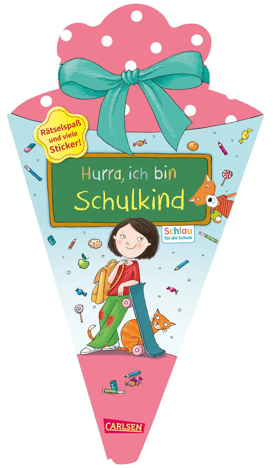 Buchcover von 'Schlau für die Schule: Hurra, ich bin Schulkind' - Taschenbuch von Christine Mildner