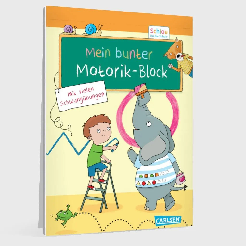 Abbildung von 'Schlau für die Schule: Mein bunter Motorik-Block'