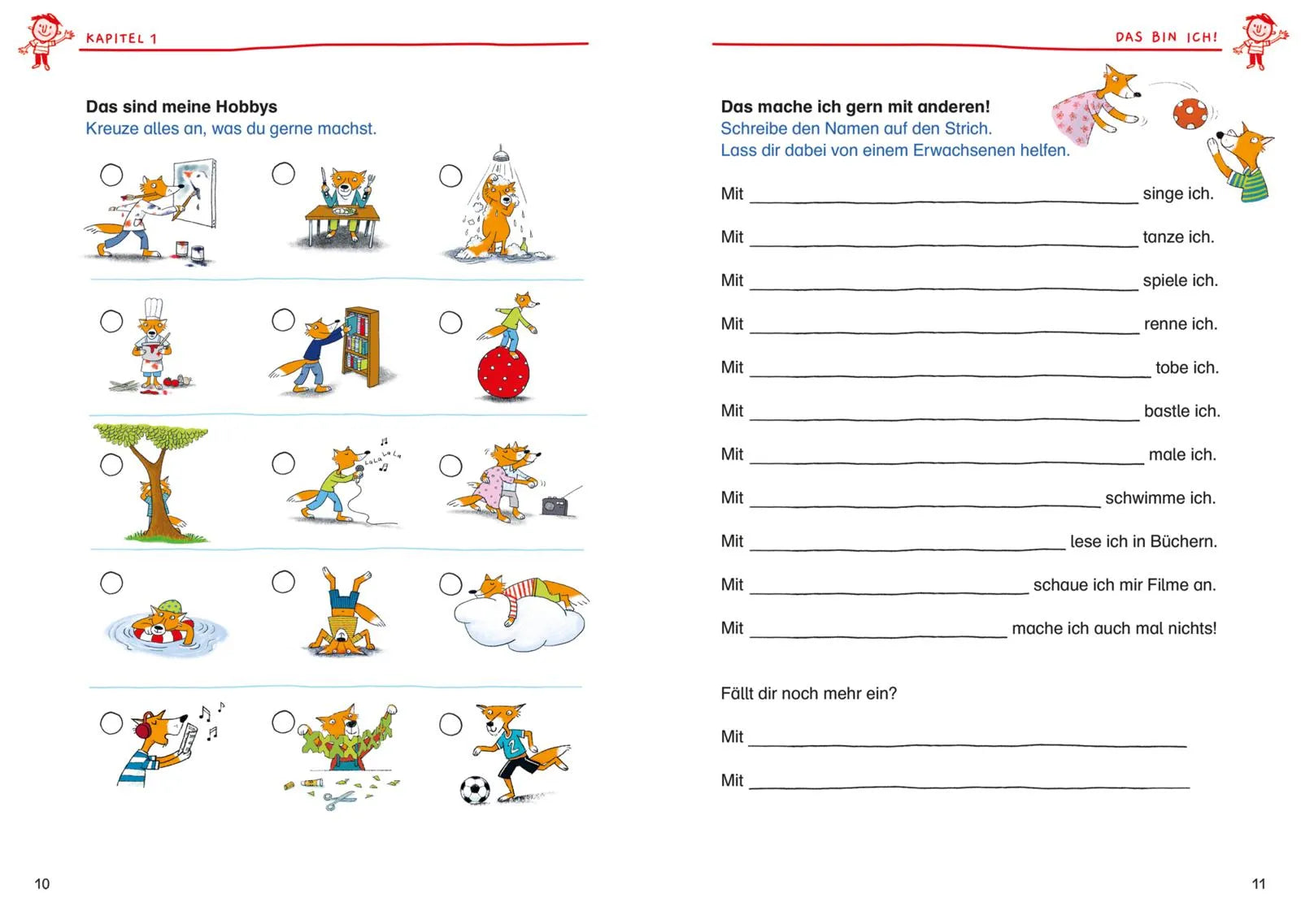 Christine Mildner - Schlau für die Schule: Mein dickes buntes Übungsbuch für den Schulstart