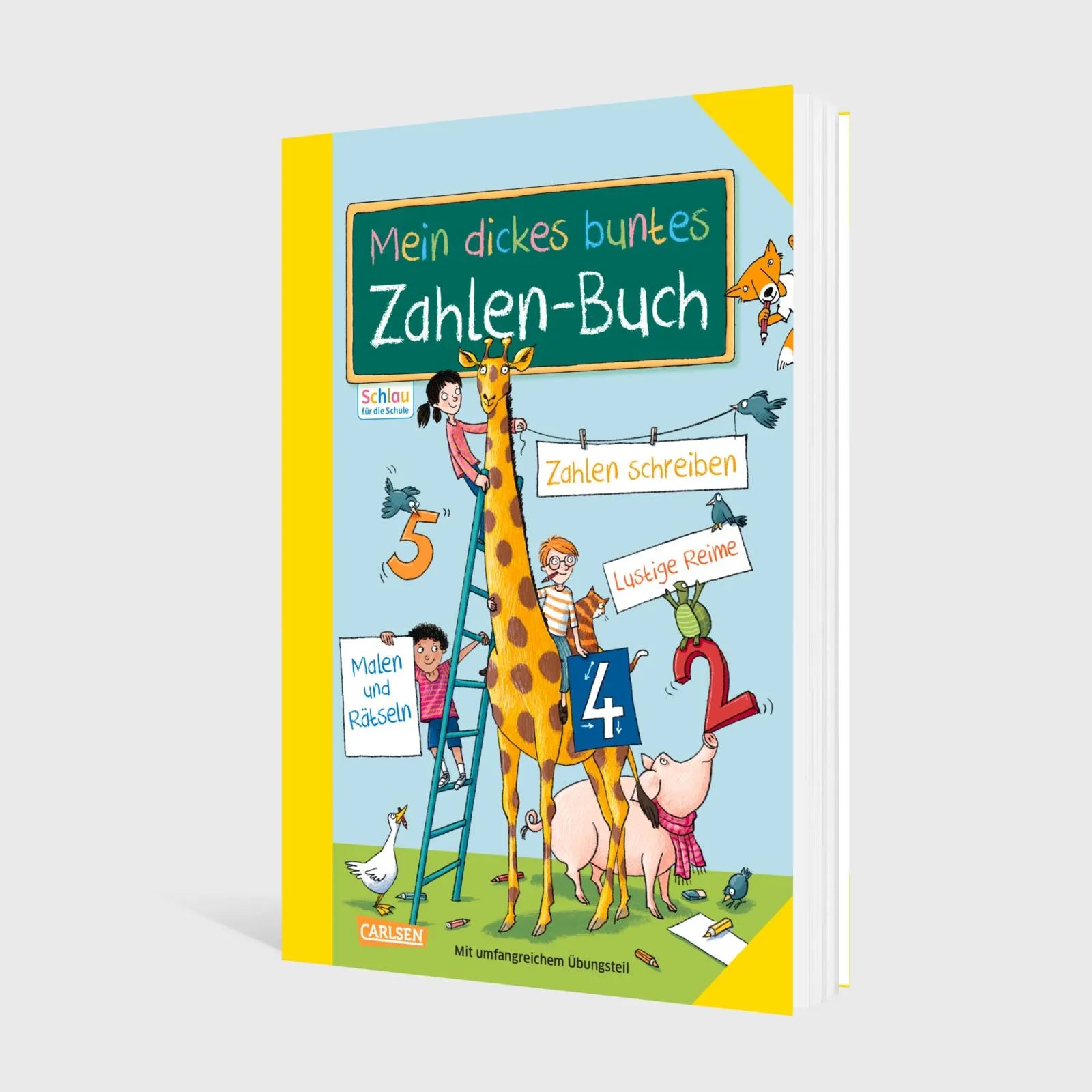 Caroline Fuchs - Schlau für die Schule: Mein dickes buntes Zahlen-Buch