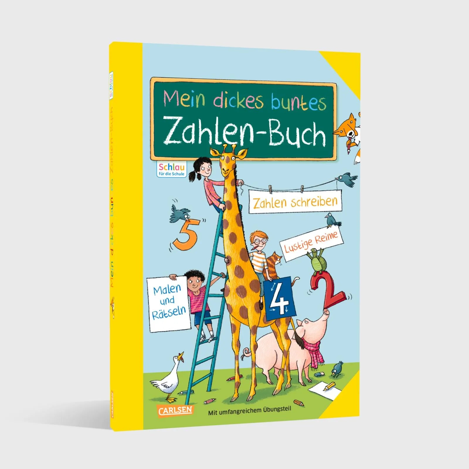 Produktansicht: Schlau für die Schule: Mein dickes buntes Zahlen-Buch (Taschenbuch)