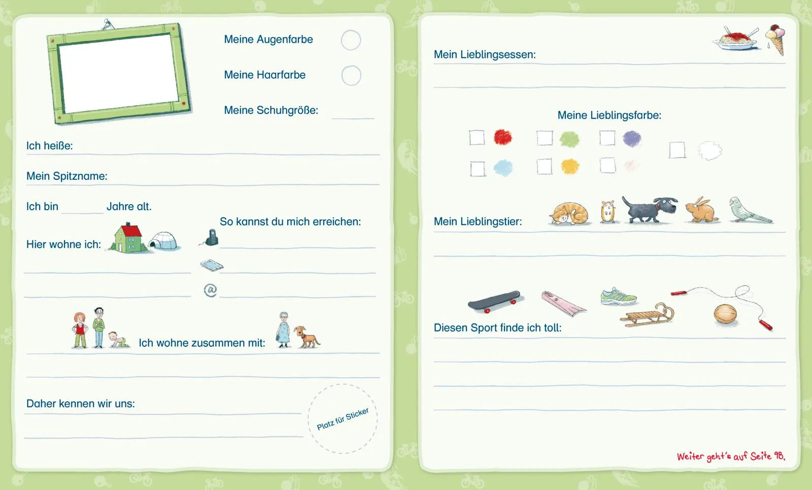 Abbildung von 'Schlau für die Schule: Mein Freundschaftsbuch'