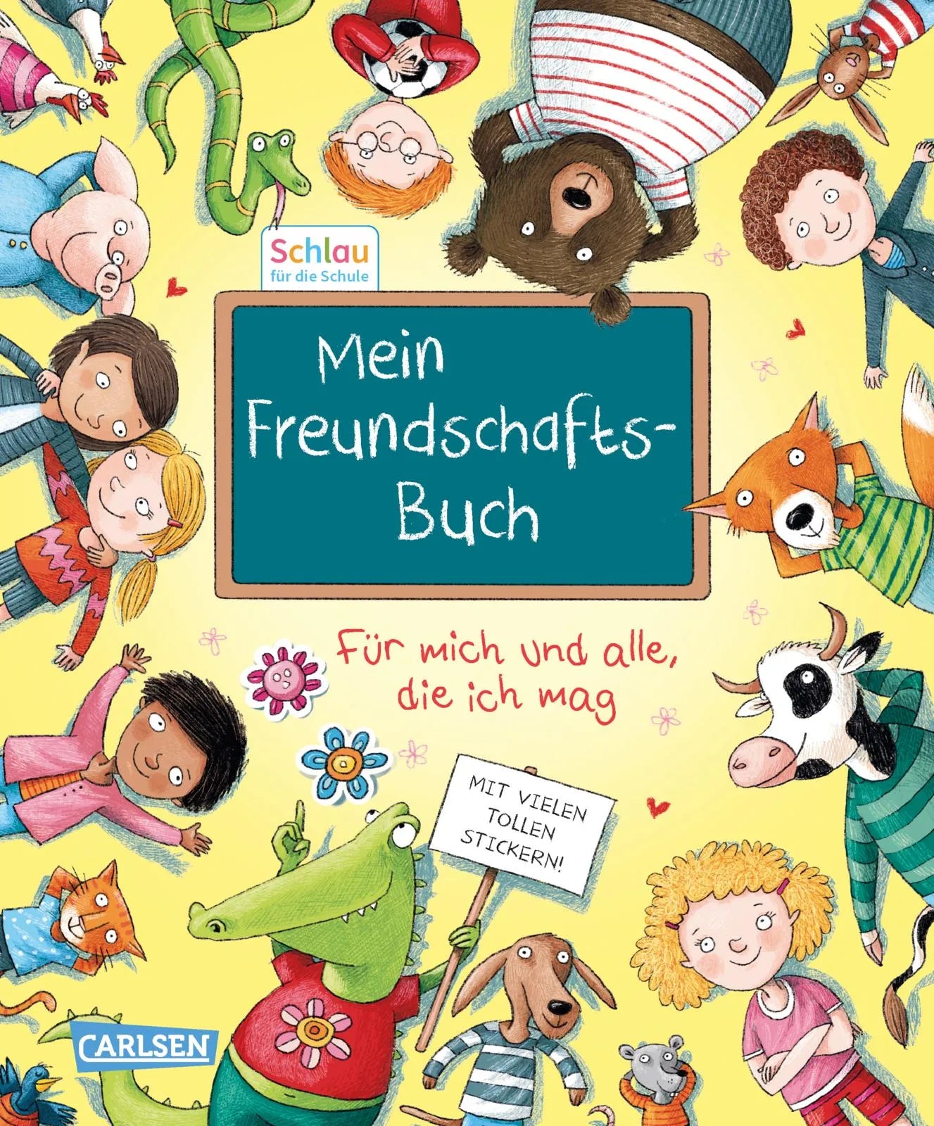 Buchcover von 'Schlau für die Schule: Mein Freundschaftsbuch' - Gebundene Ausgabe von Christine Mildner