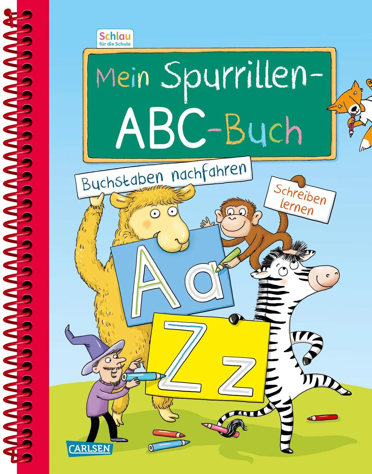Cover: Schlau für die Schule: Mein Spurrillen-Abc-Buch (Taschenbuch) von Christine Mildner