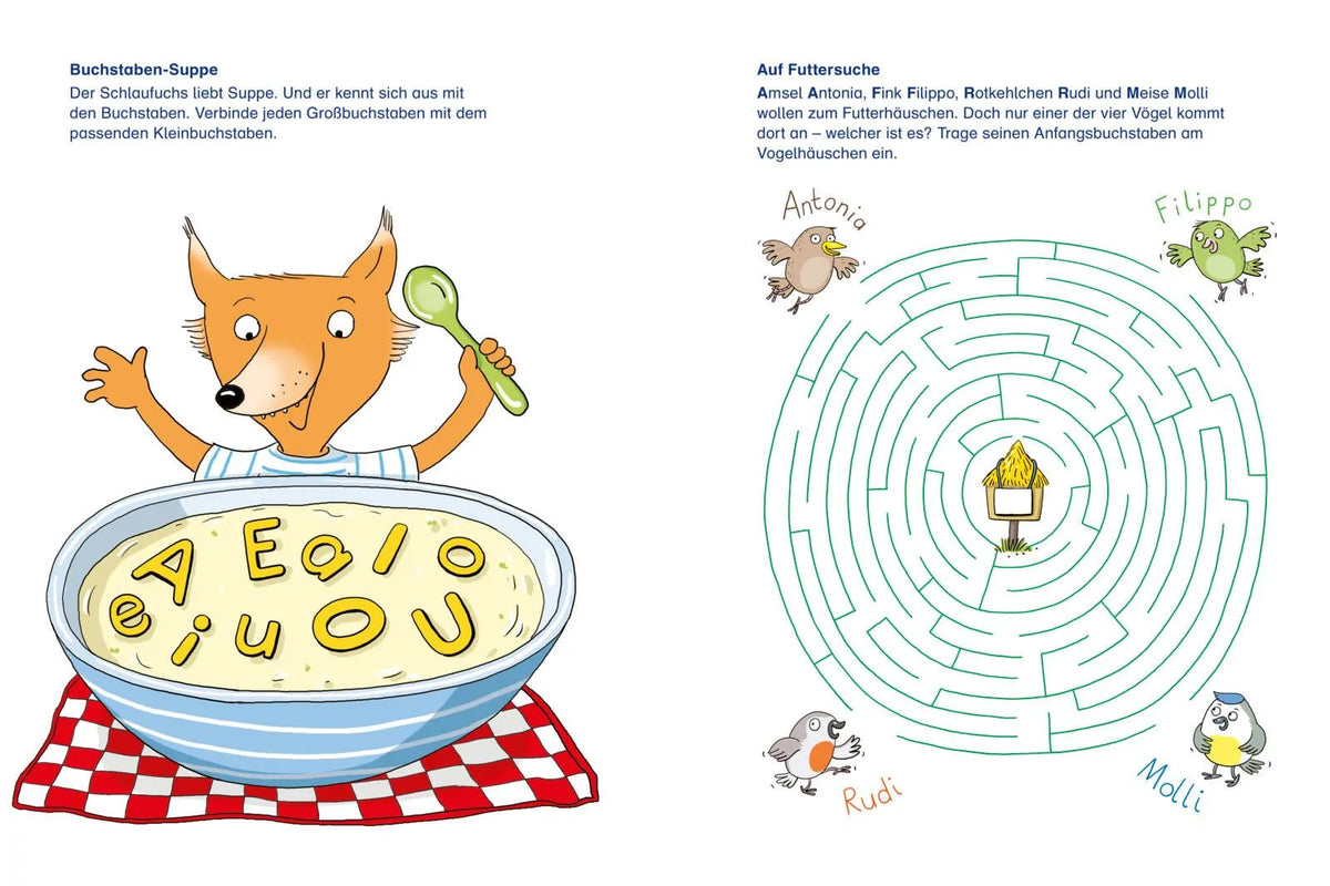Detailansicht: Schlau für die Schule: Mein Spurrillen-Abc-Buch (Taschenbuch)