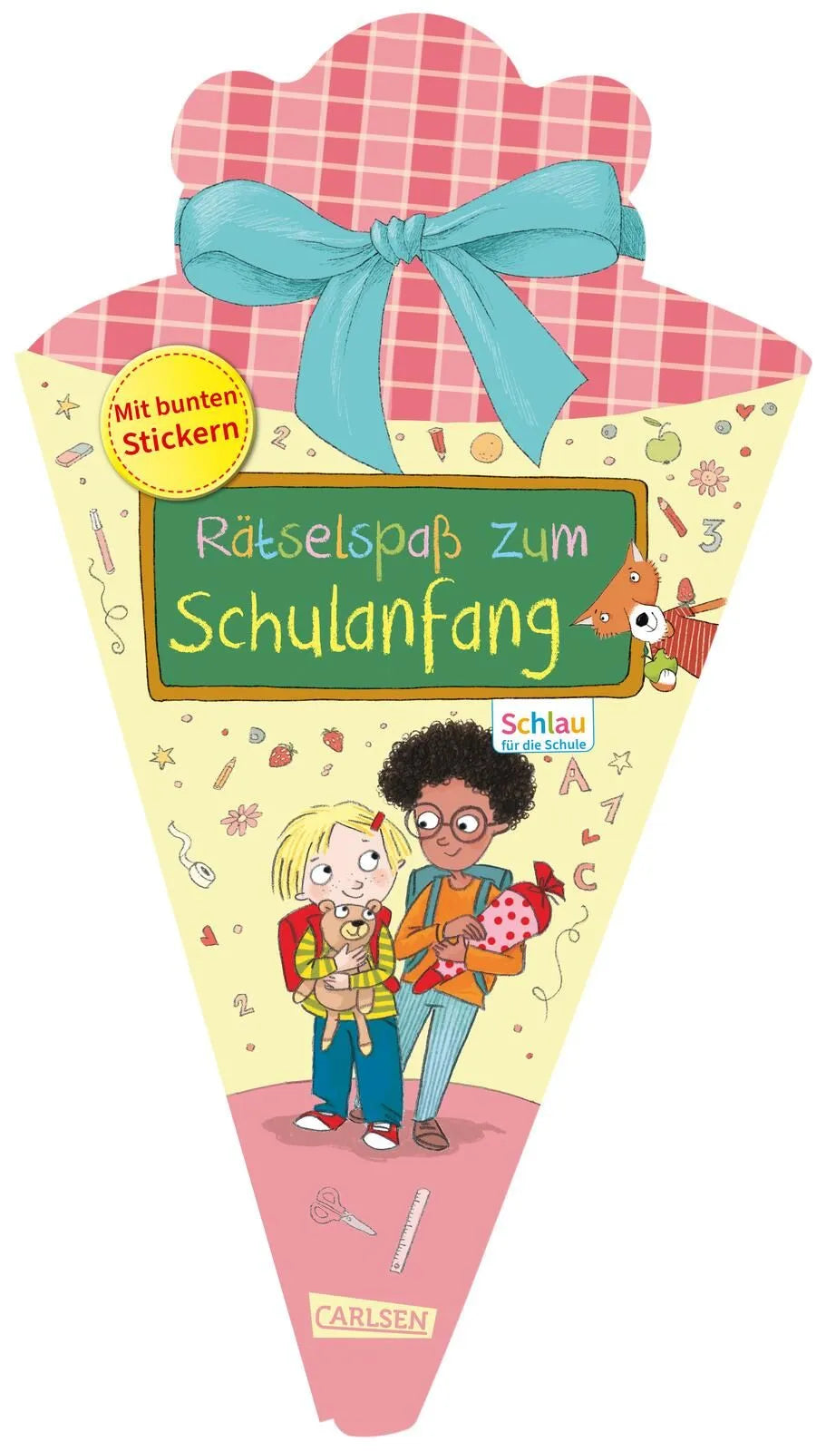 Cover: Schlau für die Schule: Rätselspaß zum Schulanfang (Taschenbuch) von Christine Mildner