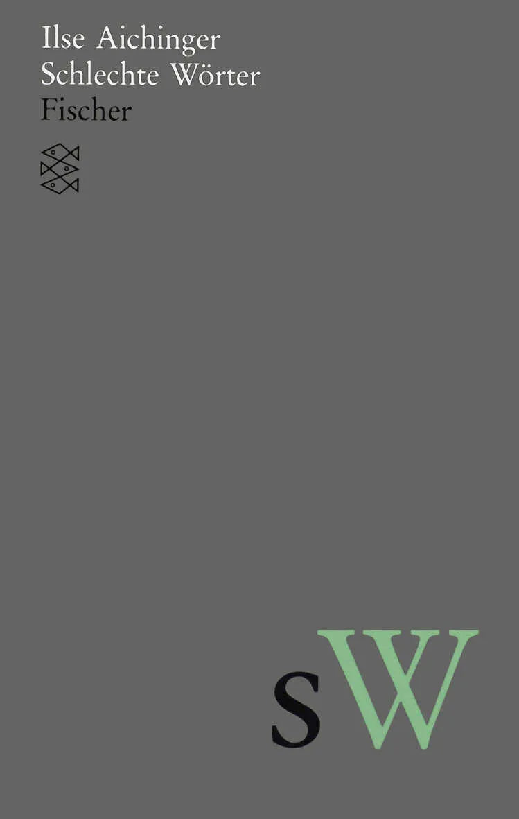 Buchcover von 'Schlechte Wörter' - Taschenbuch von Ilse Aichinger