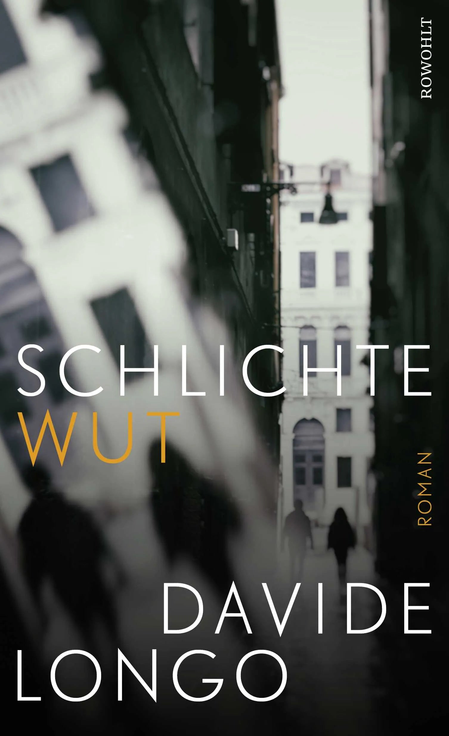 Buchcover von 'Schlichte Wut' - Gebundene Ausgabe von Davide Longo